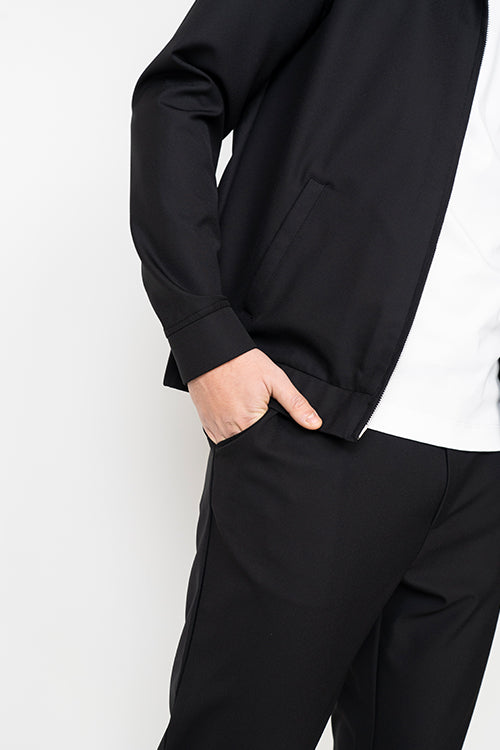 Svart royale smal kostym