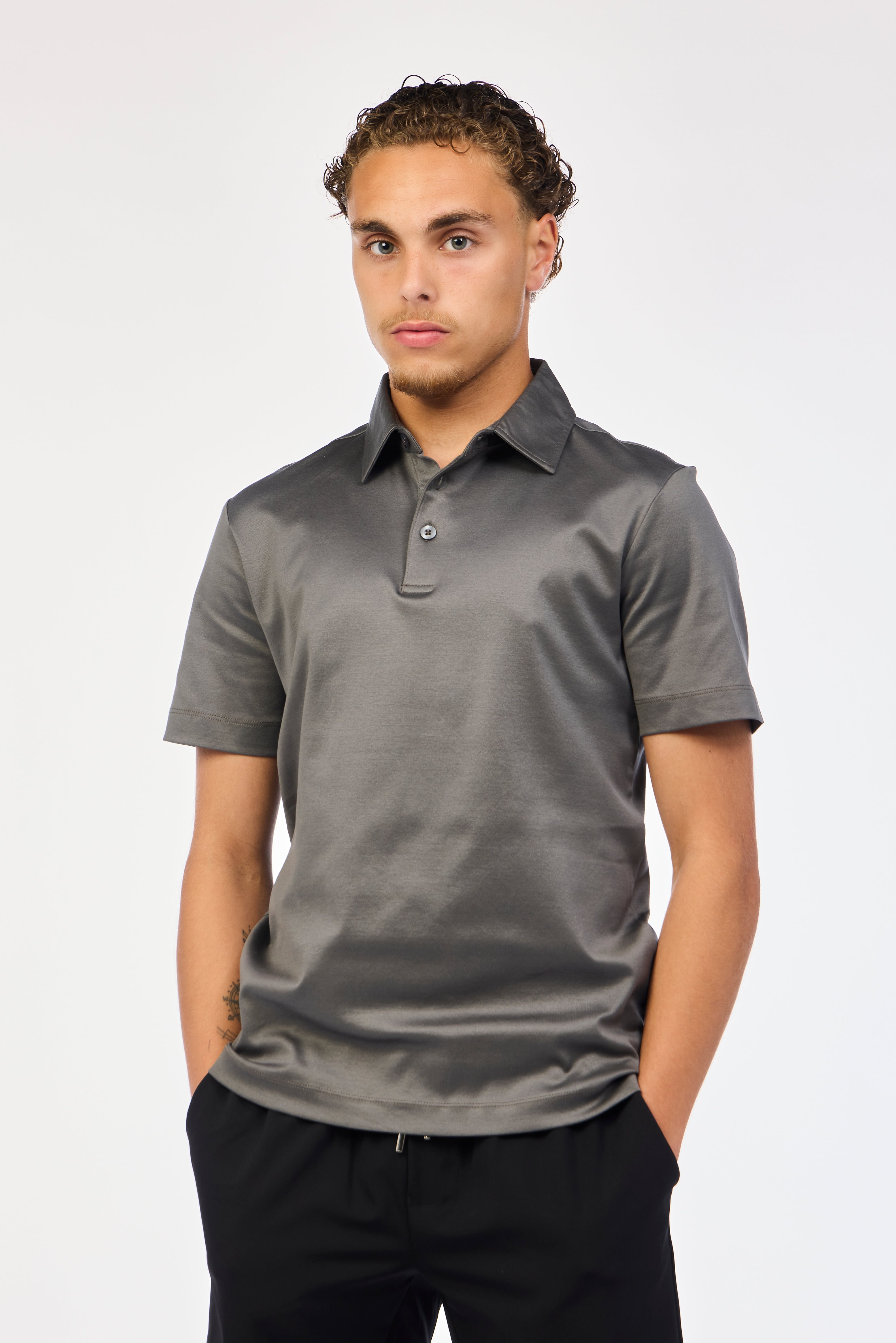 Chrome Grey Polo