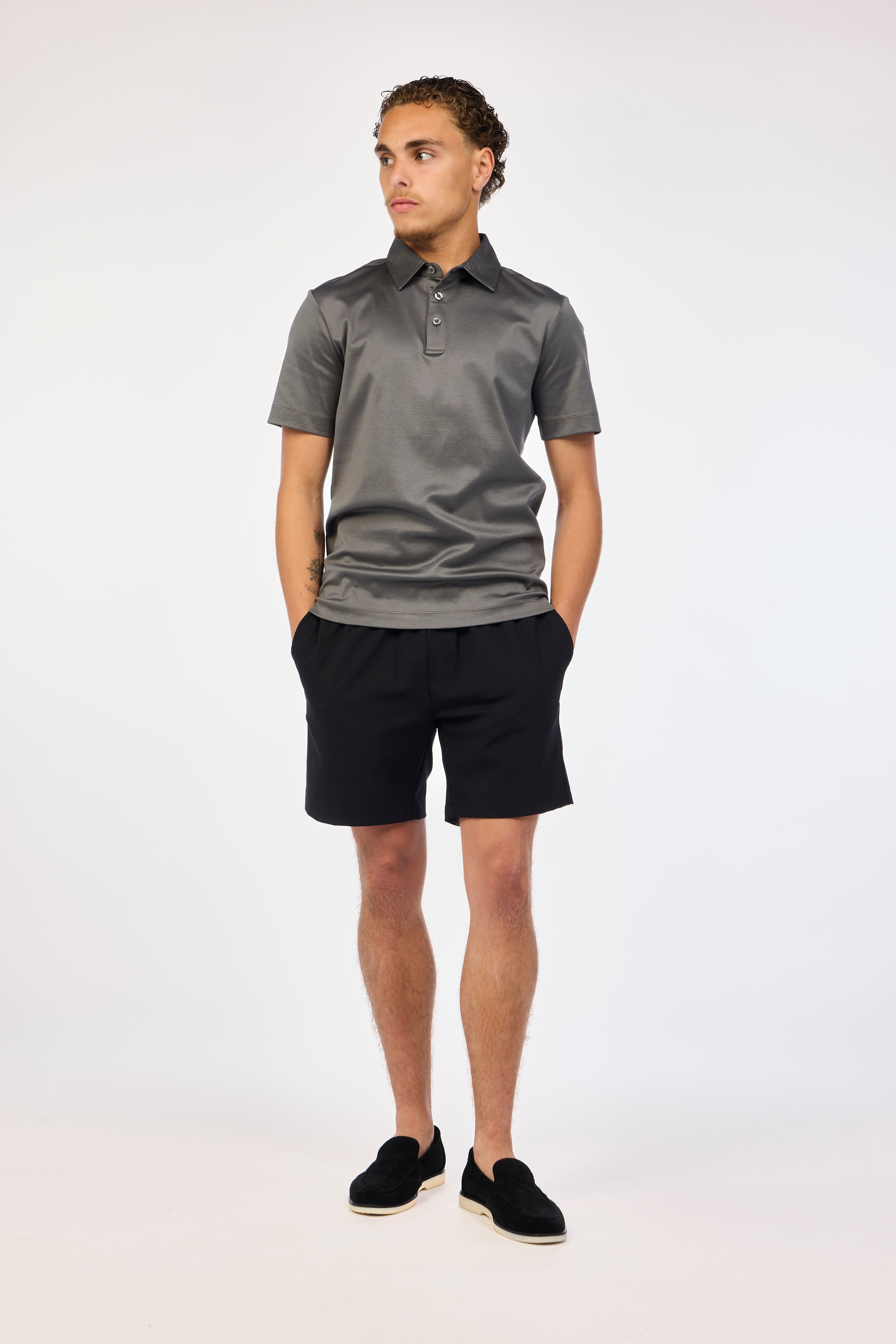 Chrome Grey Polo