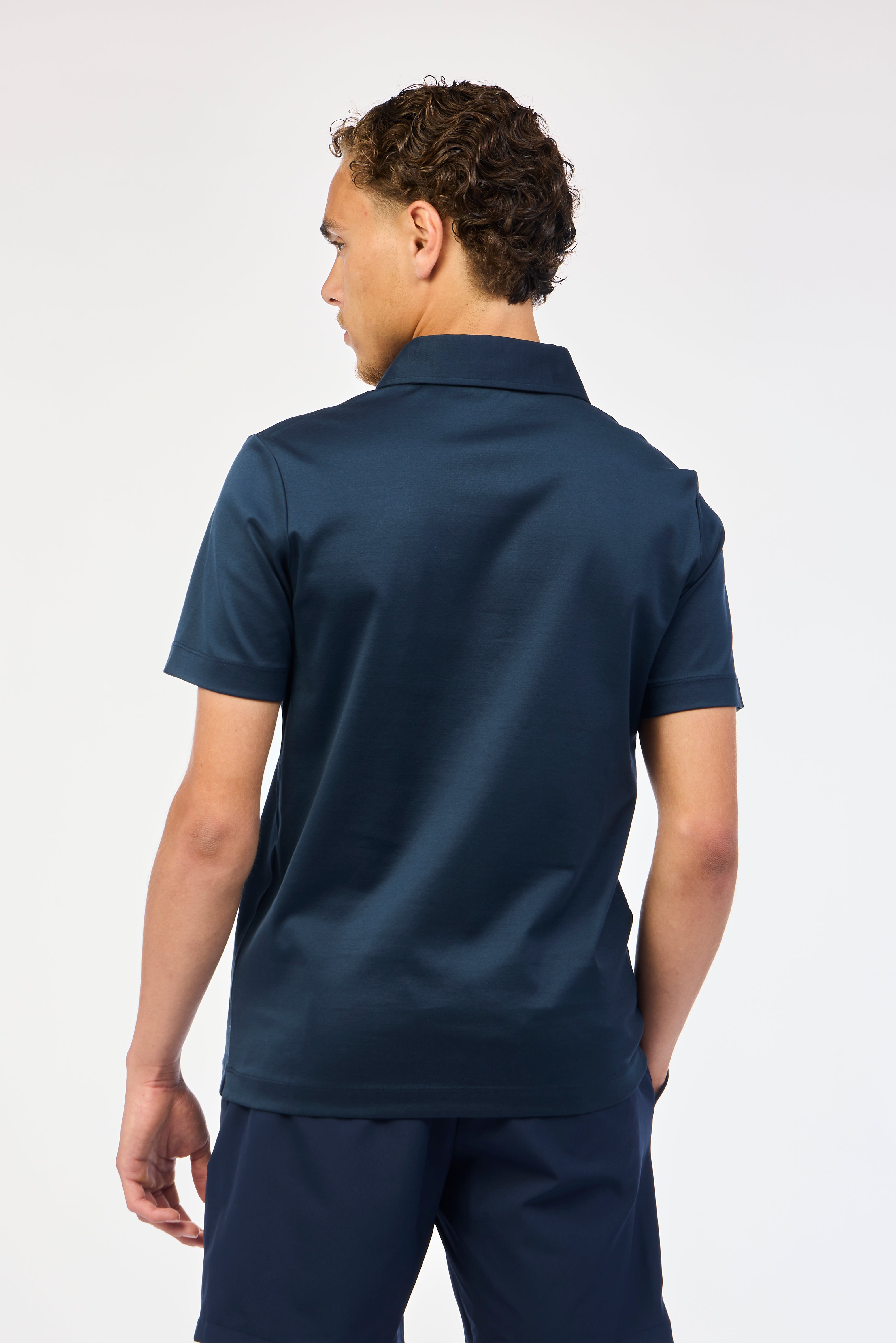 Marine Blue Polo