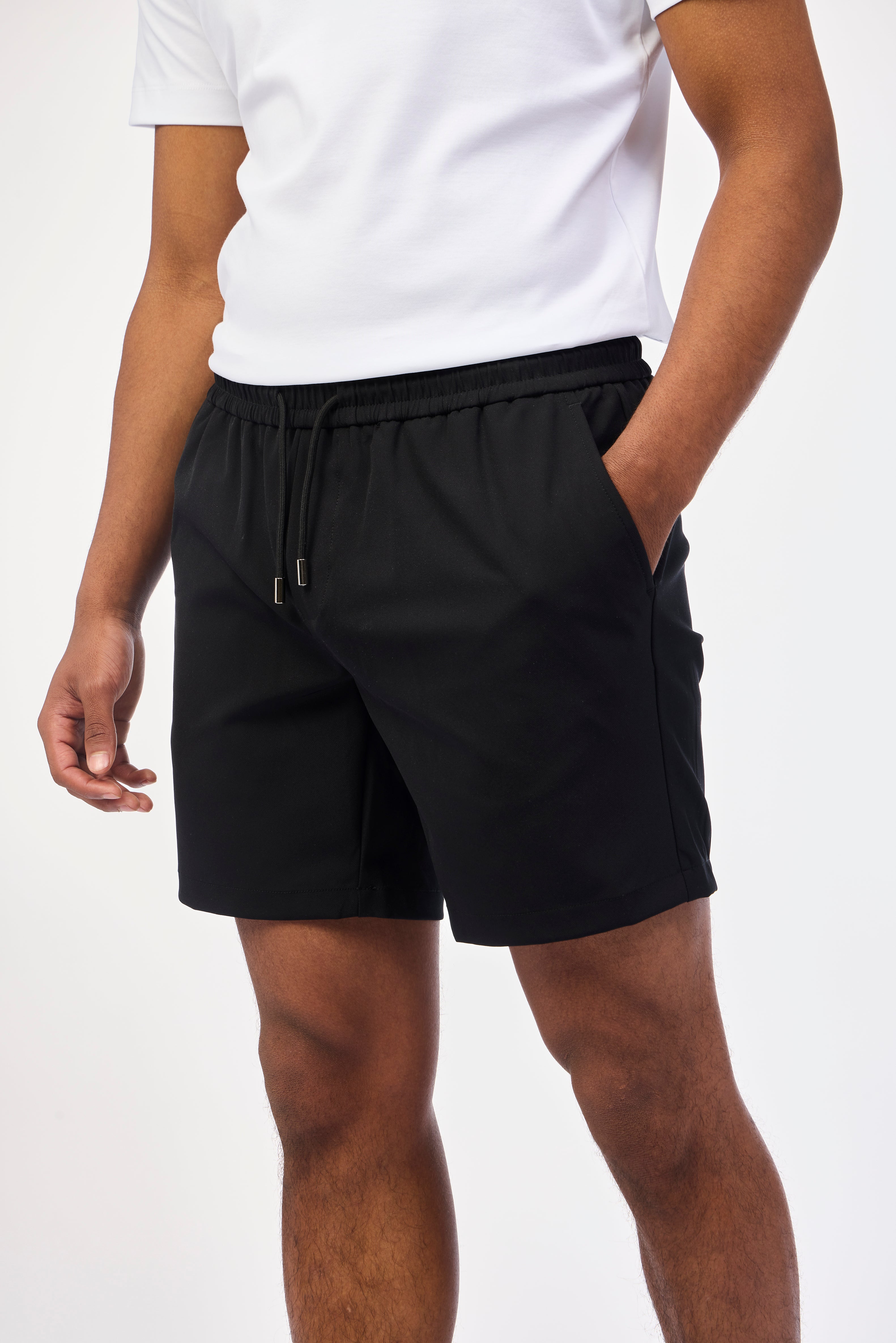 Royale Black Shorts
