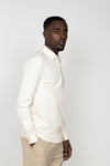 Ivory Long Sleeve Polo