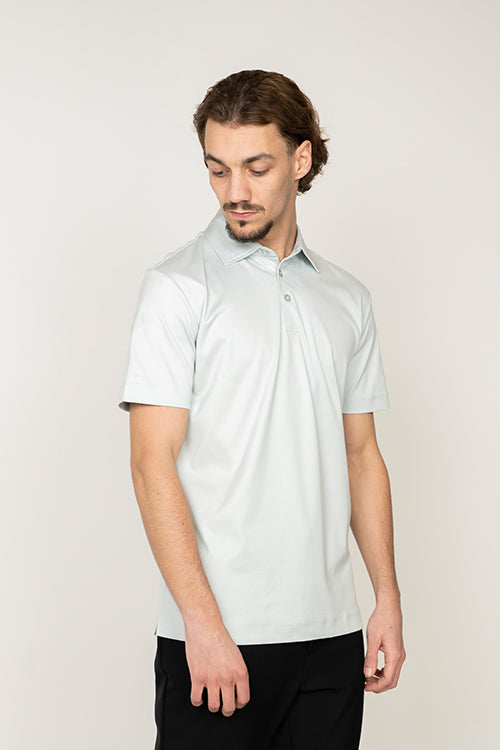 Mint Green Short Sleeve Polo