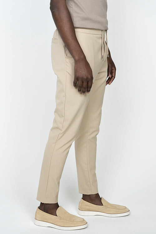 Cream Beige Pants