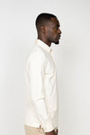Ivory Long Sleeve Polo
