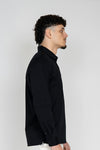 Black Royale Long Sleeve Polo