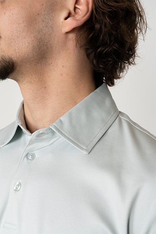 Mint Green Short Sleeve Polo