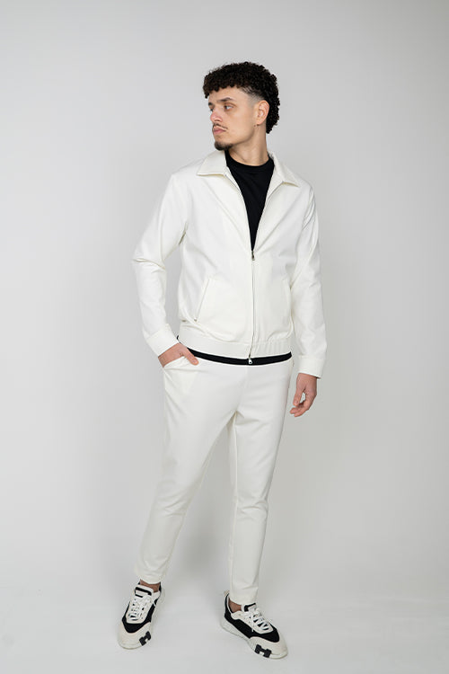 White Royale Slim Suit