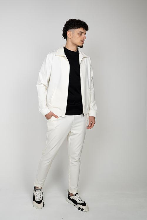 White Royale Slim Suit