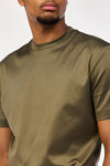 Olive Silk T-shirt