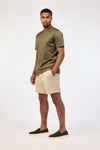 Olive Silk T-shirt